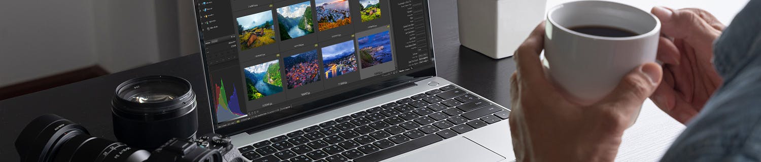 Dator med ACDSee Photo Studio